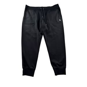 Polo Ralph Lauren Joggers Mens XXL Black Loungewear Sporty Track Pants